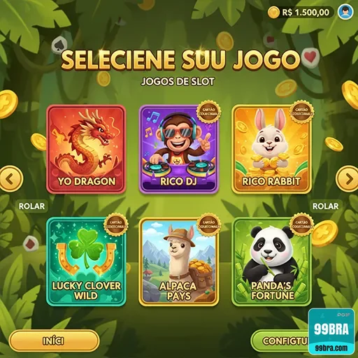 99bra - app exclusivo - Interface do App